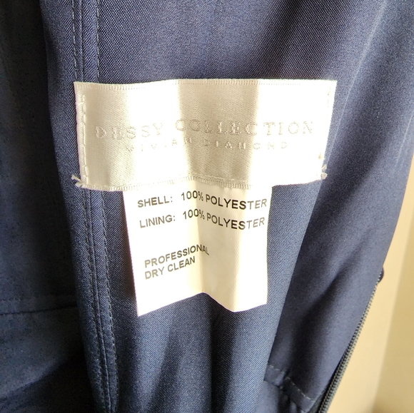 Dessy Collection Off-The-Shoulder Draped Chiffon Maxi Dress - Picture 8 of 11